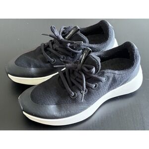 Allbirds Wool Runner Protect Sneakers Women's Running Shoes Size 9 Natural Black